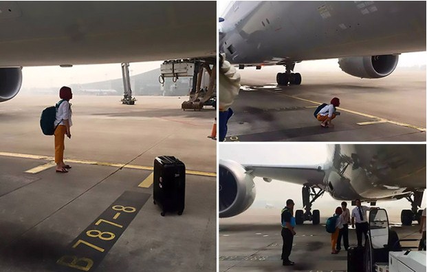 Warga China Nekat Stop Pesawat karena Telat ke Bandara